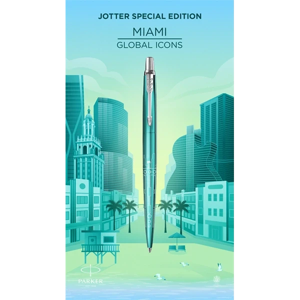 Parker Royal Jotter SE 2221602 Miami ezüst klipszes golyóstoll