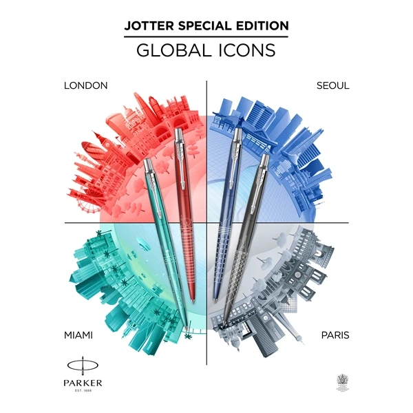 Parker Royal Jotter SE 2221603 London ezüst klipszes golyóstoll