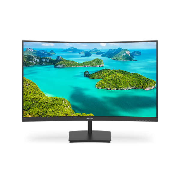 Philips 23,6" 241E1SCA FHD VA VGA/HDMI ívelt monitor