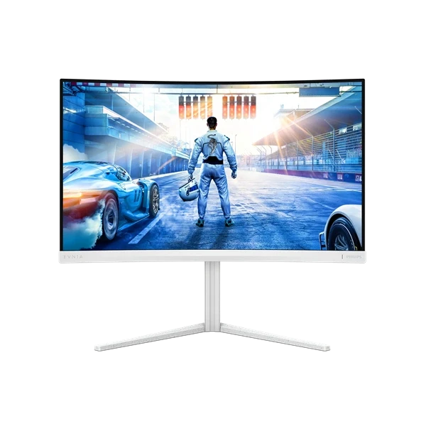 Philips 27" 27M2C5501/00 QHD Fast VA 180Hz HDMI/DP fehér ívelt gamer monitor