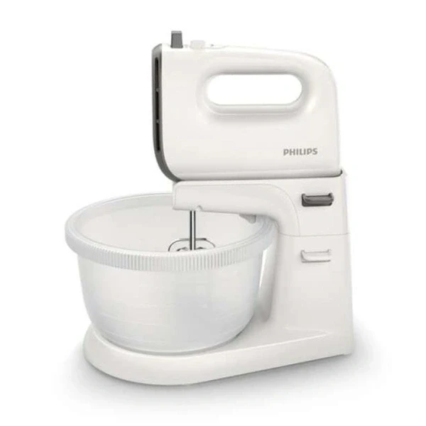 Philips Viva Collection HR3745/00 fehér tálas kézi mixer
