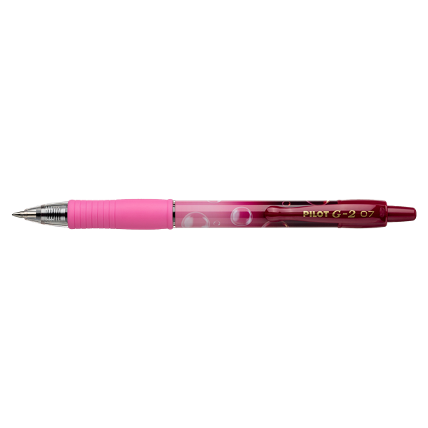Pilot Bubble G2 2025 0,7 mm pink rollerirón kék tintával