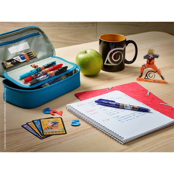 Pilot FriXion 07 betétszett kék + NARUTO SHIPPUDEN Limitált kiadás FR Ball rollerirón Pilot FriXion 07 betétszett kék + NARUTO SHIPPUDEN Limitált kiadás FR Ball rollerirón