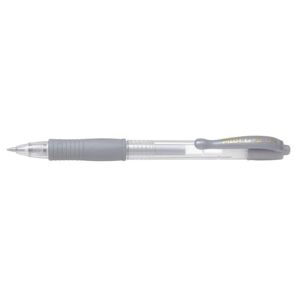 Pilot G2 0,7mm zselés ezüst rollerirón Pilot G2 0,7mm zselés ezüst rollerirón