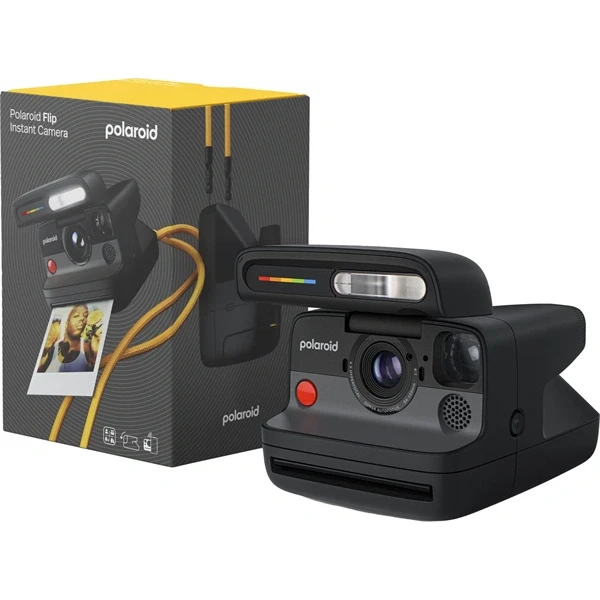 Polaroid FLIP instant fekete fényképezőgép Polaroid FLIP instant fekete fényképezőgép