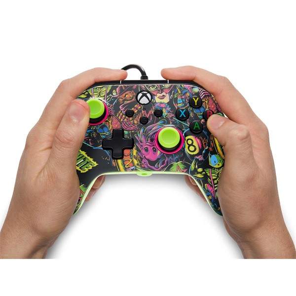 PowerAXBGP0438-01 Advantage Xbox Series X|S/Xbox One/PC vezetékes Fortnite Glow kontroller