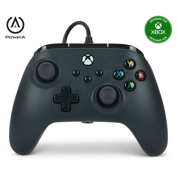 PowerA 1519265-02 Xbox Series X|S / Xbox One vezetékes fekete kontroller