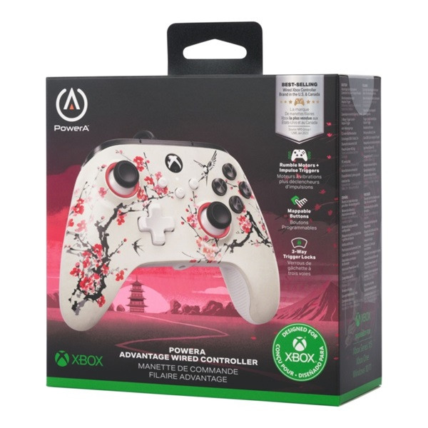 PowerA XBGP0180-01 Advantage Xbox Series X|S Warriors Nirvana vezetékes kontroller