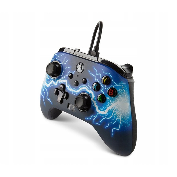 PowerA 1521745-01 Enhanced Xbox Series X|S/Xbox One/PC vezetékes Arc Lightning kontroller