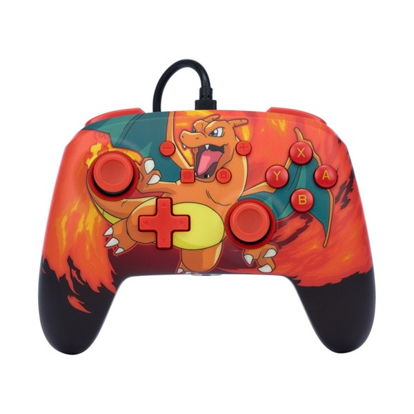 PowerA NSGP0040-02 Enhanced Nintendo Switch vezetékes Pokémon: Charizard Vortex kontroller PowerA NSGP0040-02 Enhanced Nintendo Switch vezetékes Pokémon: Charizard Vortex kontroller