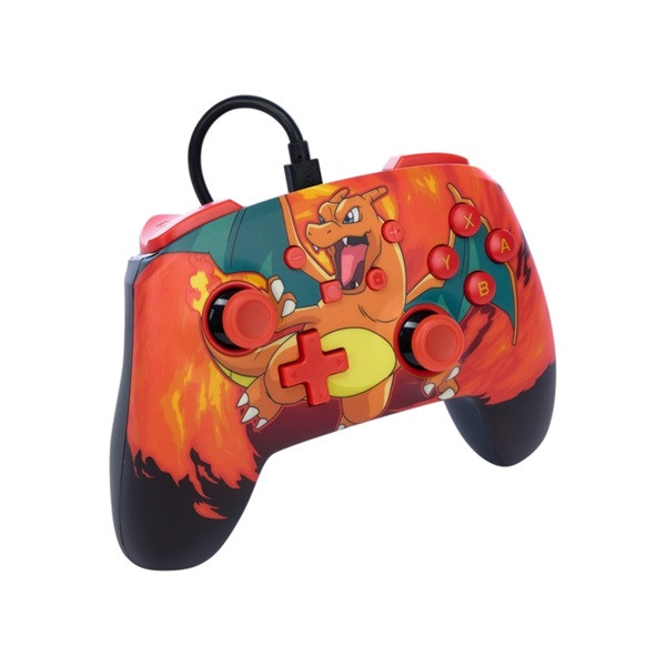 PowerA NSGP0040-02 Enhanced Nintendo Switch vezetékes Pokémon: Charizard Vortex kontroller PowerA NSGP0040-02 Enhanced Nintendo Switch vezetékes Pokémon: Charizard Vortex kontroller