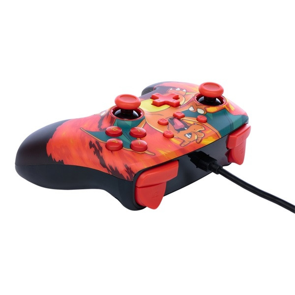 PowerA NSGP0040-02 Enhanced Nintendo Switch vezetékes Pokémon: Charizard Vortex kontroller PowerA NSGP0040-02 Enhanced Nintendo Switch vezetékes Pokémon: Charizard Vortex kontroller