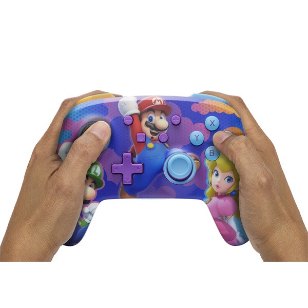 PowerA NSGP0287-01 Enhanced Nintendo Switch vezeték nélküli Color Splash Heroes kontroller PowerA NSGP0287-01 Enhanced Nintendo Switch vezeték nélküli Color Splash Heroes kontroller
