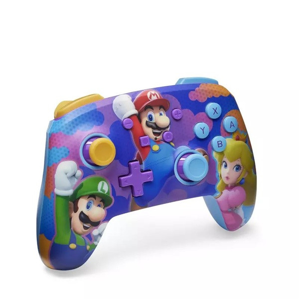 PowerA NSGP0287-01 Enhanced Nintendo Switch vezeték nélküli Color Splash Heroes kontroller