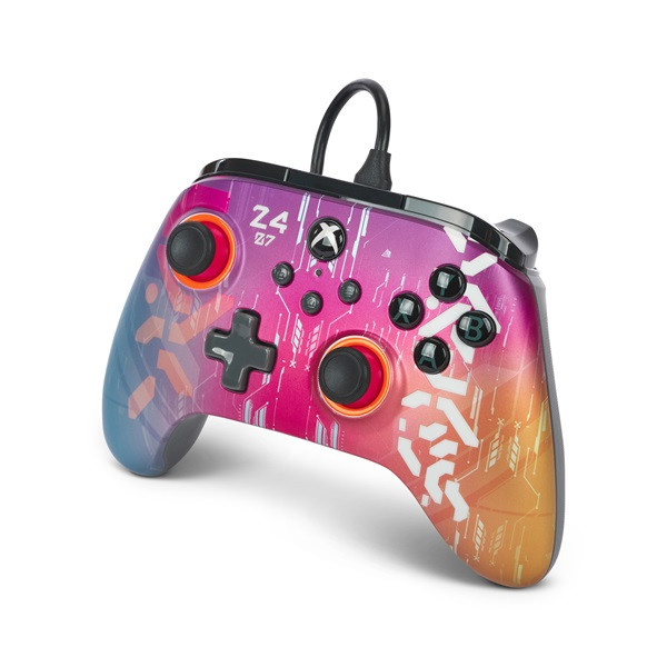 PowerA XBGP0186-01 Advantage Xbox Series X|S vezetékes Cyber Style kontroller