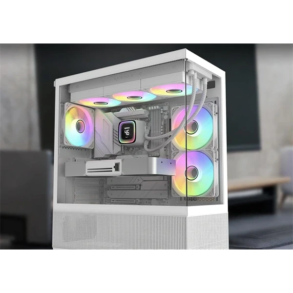 RAIDMAX DIGITAL LD360 ARGB WHITE LCD kijelzős vízhűtés