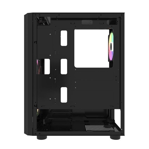 RAIDMAX V152 fekete (táp nélküli) ablakos ATX ház