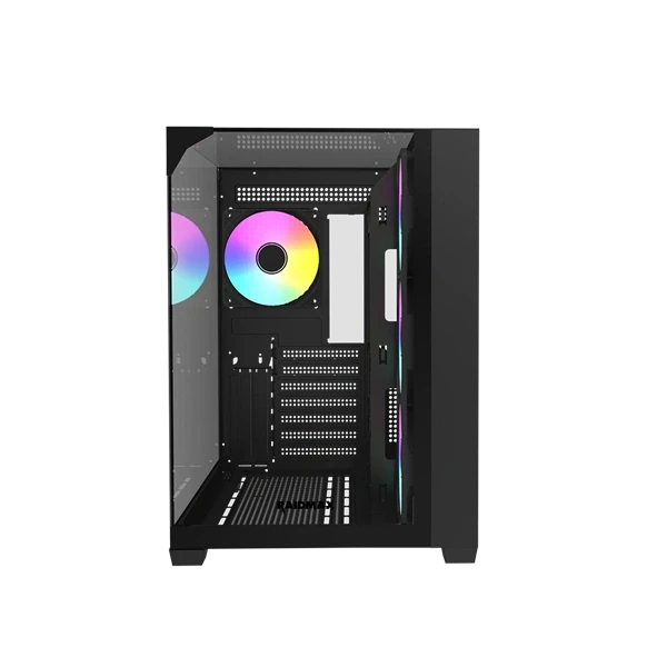 RAIDMAX i620 BLACK ATX fekete számítógépház