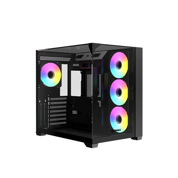 RAIDMAX i620 BLACK ATX fekete számítógépház