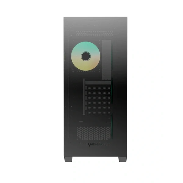 RAIDMAX i800 Chrome fekete (táp nélküli) ablakos ATX ház