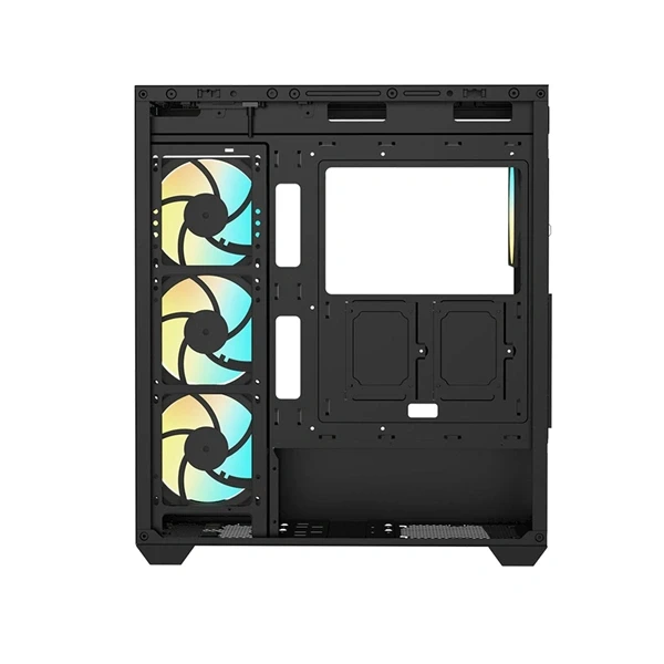 RAIDMAX i800 Chrome fekete (táp nélküli) ablakos ATX ház