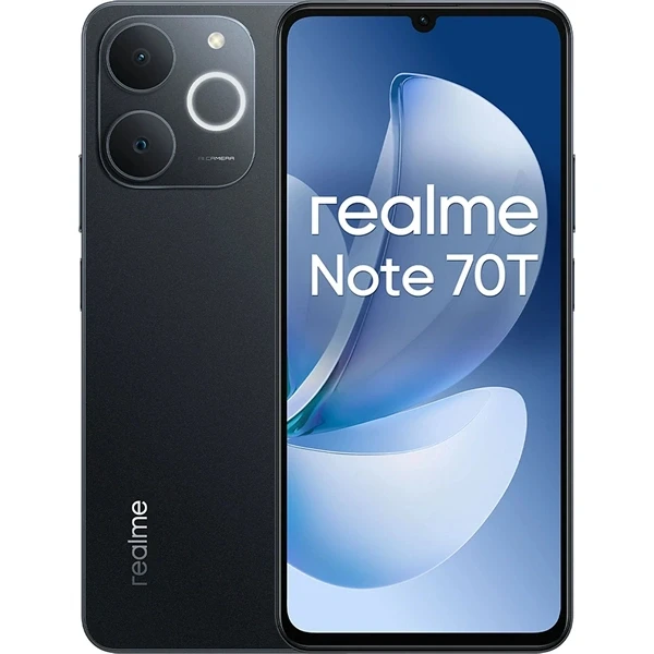 Realme Note 70T 6,74" 4/128GB fekete okostelefon