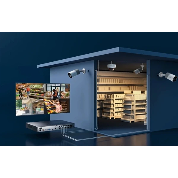 Reolink RP-PCB8MZ/8MP/H265/2,7-13,5mm/5x zoom/IR30/Spotlight/beépített mikrofon/IP67/microSD/IP PoE csőkamera