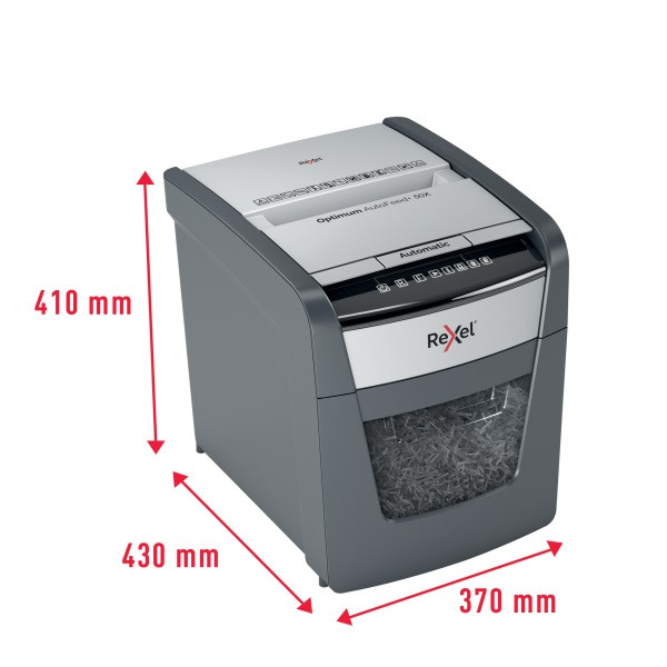 Rexel Optimum AutoFeed+ 50X konfetti automata iratmegsemmisítő
