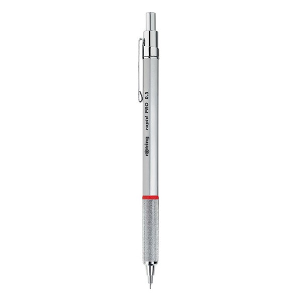 Rotring Rapid Pro 0,5mm ezüst nyomósirón Rotring Rapid Pro 0,5mm ezüst nyomósirón