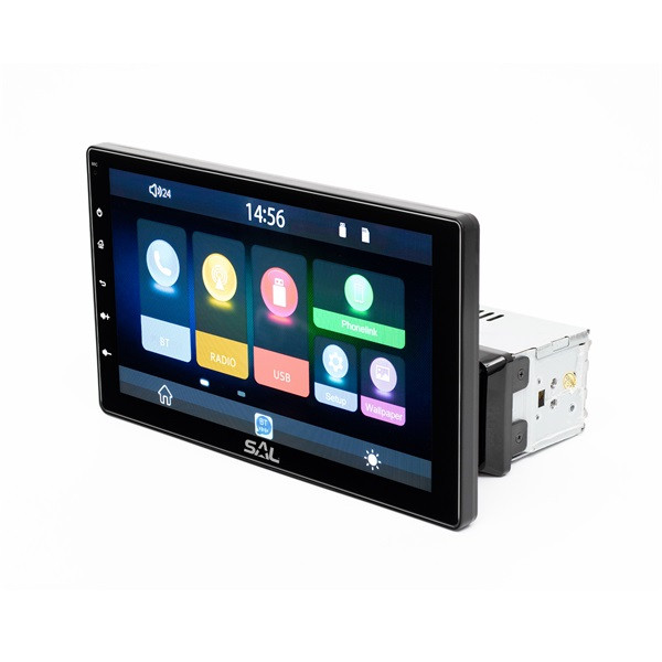 SAL VB X1000 9" USB/microSD/Bluetooth/AUX/AM/FM smart autóhifi fejegység