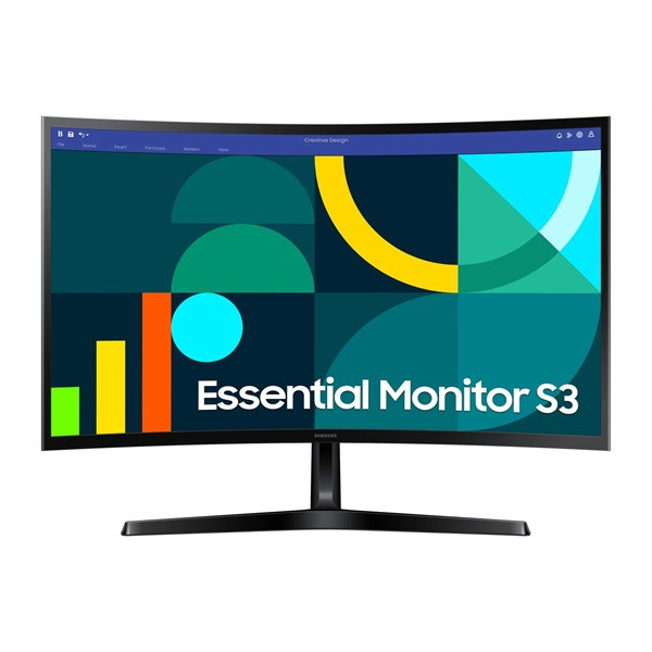 Samsung 27" LS27D366GAUXEN FHD VA 100Hz VGA/HDMI ívelt monitor