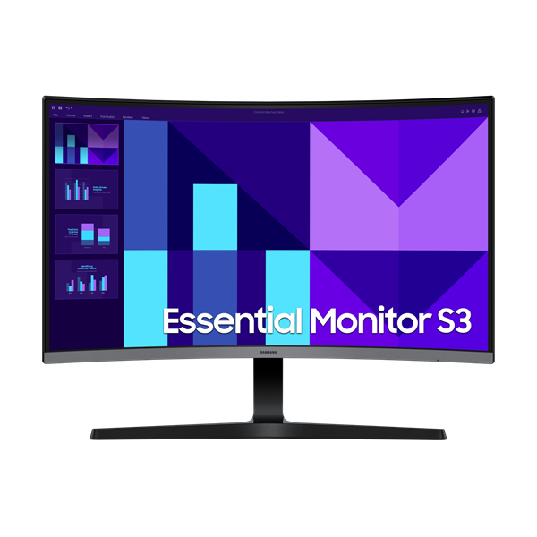 Samsung 27" LS27D390GAUXEN FHD VA VGA/HDMI ívelt monitor