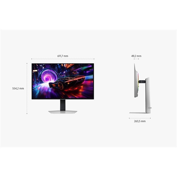 Samsung 27" LS27FG810SUXEN 4K UHD OLED 240Hz DP/HDMI/USB gamer monitor