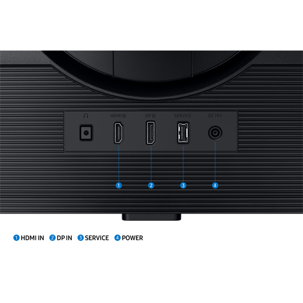 Samsung 32" LS32DG500EUXEN Odyssey G5 G50D QHD IPS 180Hz DP/HDMI gamer monitor