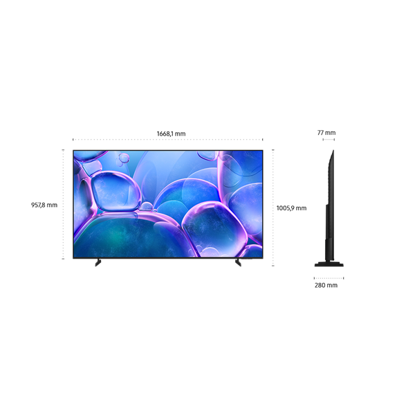 Samsung 75" UE75U7022FKXXH 4K UHD Smart LED TV