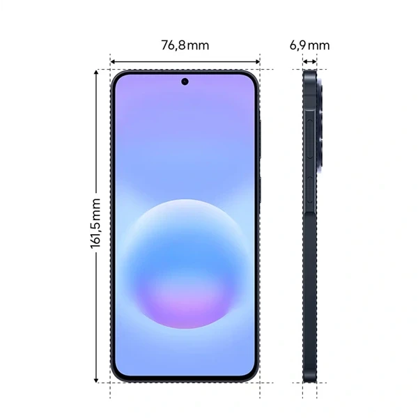 Samsung SM-A576BDBDEUE Galaxy A57 6,7" 5G 8/256GB DualSIM király tengerészkék okostelefon