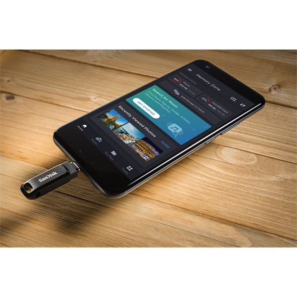 Sandisk 00183597 64GB USB 3.1 fekete Flash Drive