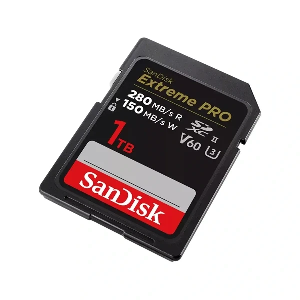 Sandisk 00215495 1TB SD Extreme Pro (SDXC V30 UHS-I U3) memóriakártya