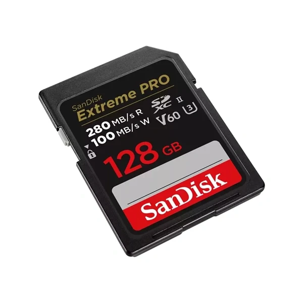 Sandisk 00226808 128GB SD Extreme Pro (SDXC V90 UHS-II) memóriakártya