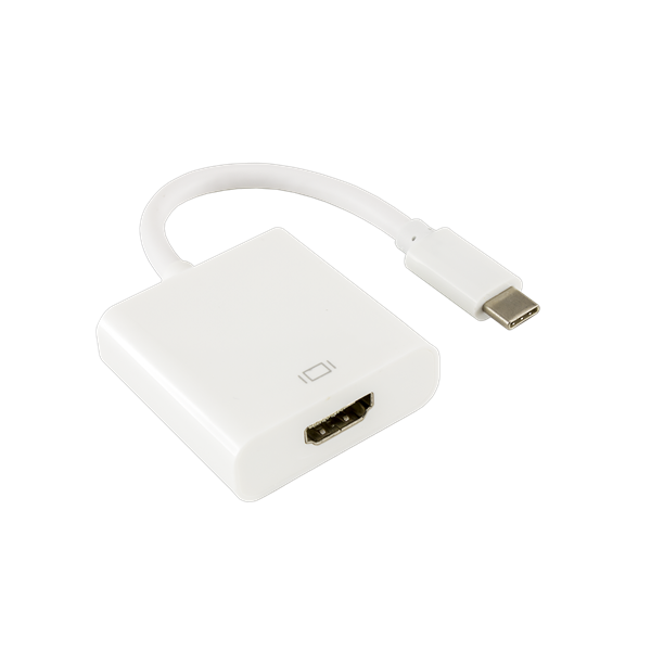 Sbox AD.HDMI-TYPEC/R 15cm HDMI F - TYPE-C M USB 3.1/10Gbps adapter