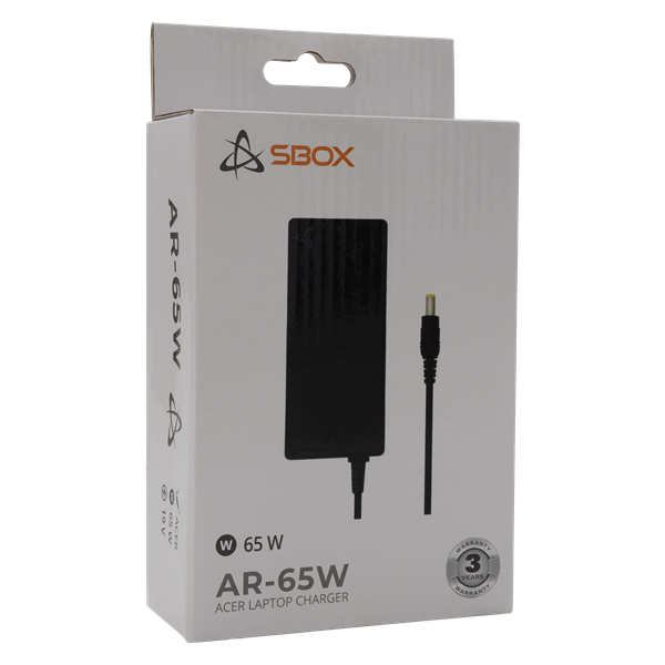 Sbox AR-65W Acer laptopokhoz töltő adapter