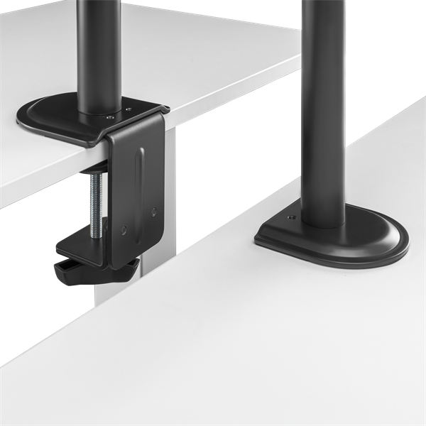 Sbox LCD-351/1-2 17"-32" dönthető, forgatható asztali monitor tartó konzol