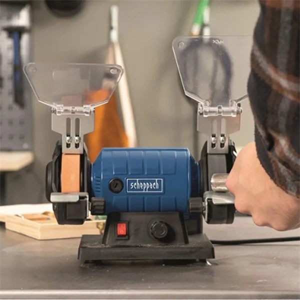 Scheppach HG 35 - lexidrive rendszerrel kettős köszörű-polírozó