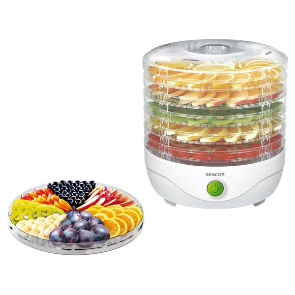 Sencor SFD 750WH fehér gyümölcsaszaló Sencor SFD 750WH fehér gyümölcsaszaló