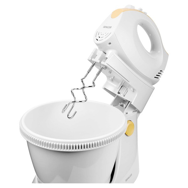 Sencor SHM 5330-EUE3 fehér-barack tálas kézi mixer Sencor SHM 5330-EUE3 fehér-barack tálas kézi mixer