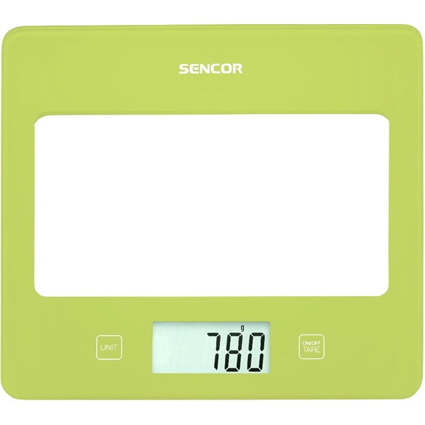Sencor SKS 5031GR zöld konyhai mérleg Sencor SKS 5031GR zöld konyhai mérleg