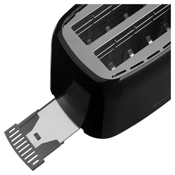 Sencor STS 2607BK fekete 2 szeletes kenyérpirító Sencor STS 2607BK fekete 2 szeletes kenyérpirító