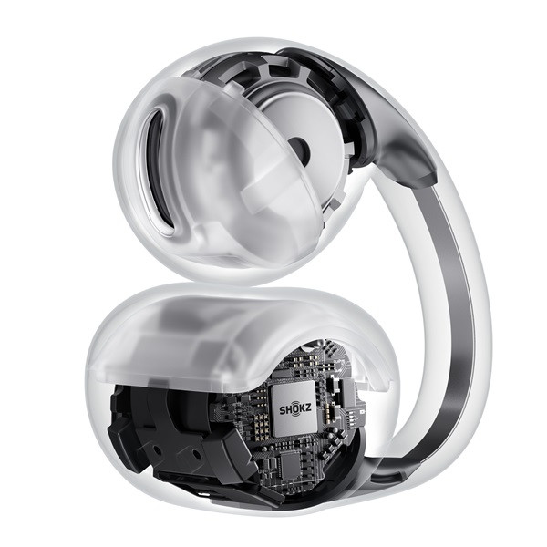 Shokz OpenDots ONE Bluetooth True Wireless fekete fülhallgató