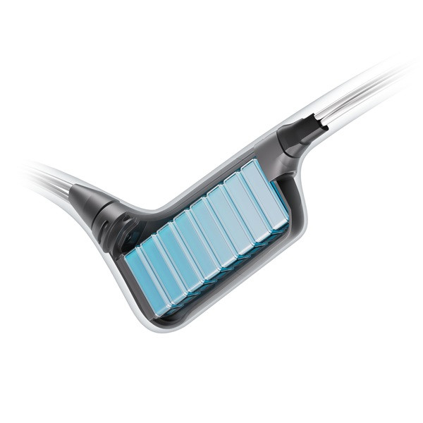 Shokz OpenSwim Pro USB-C csontvezetéses Bluetooth szürke Open-Ear sport fejhallgató