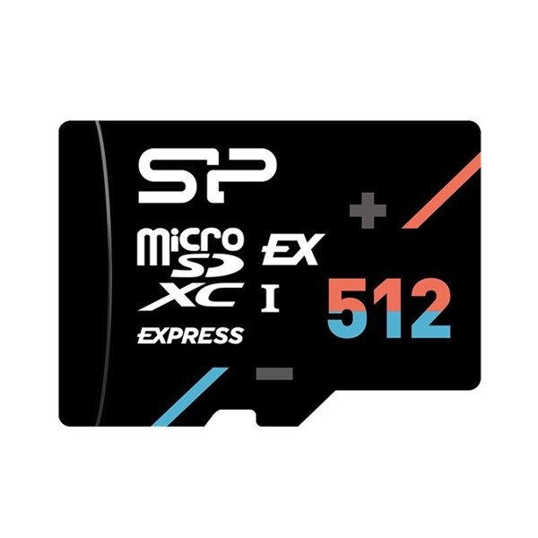 Silicon Power 512GB SD micro Hypera (SDXC Class 10 UHS-I U3) memória kártya